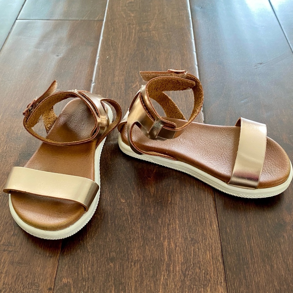 MINI MIA Erin Sandal Rose Gold Little girls size 8